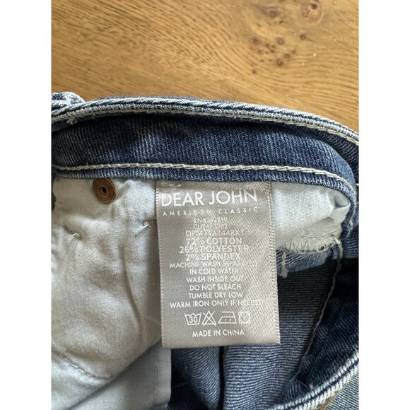 Dear John Jeans Women’s Size 25 Blue Denim High Waist Skinny Gisele Modern City - Picture 10 of 13